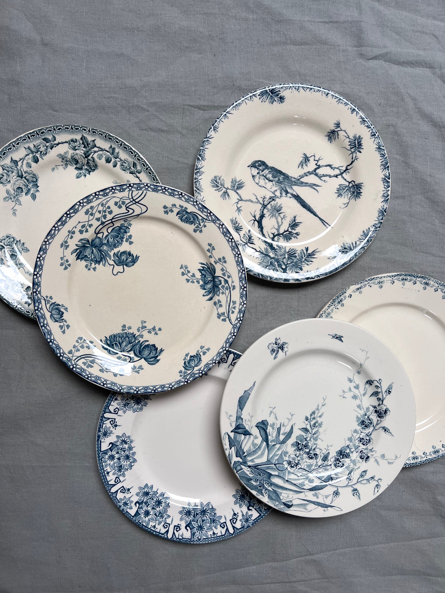 Collection Christine - assiettes plates