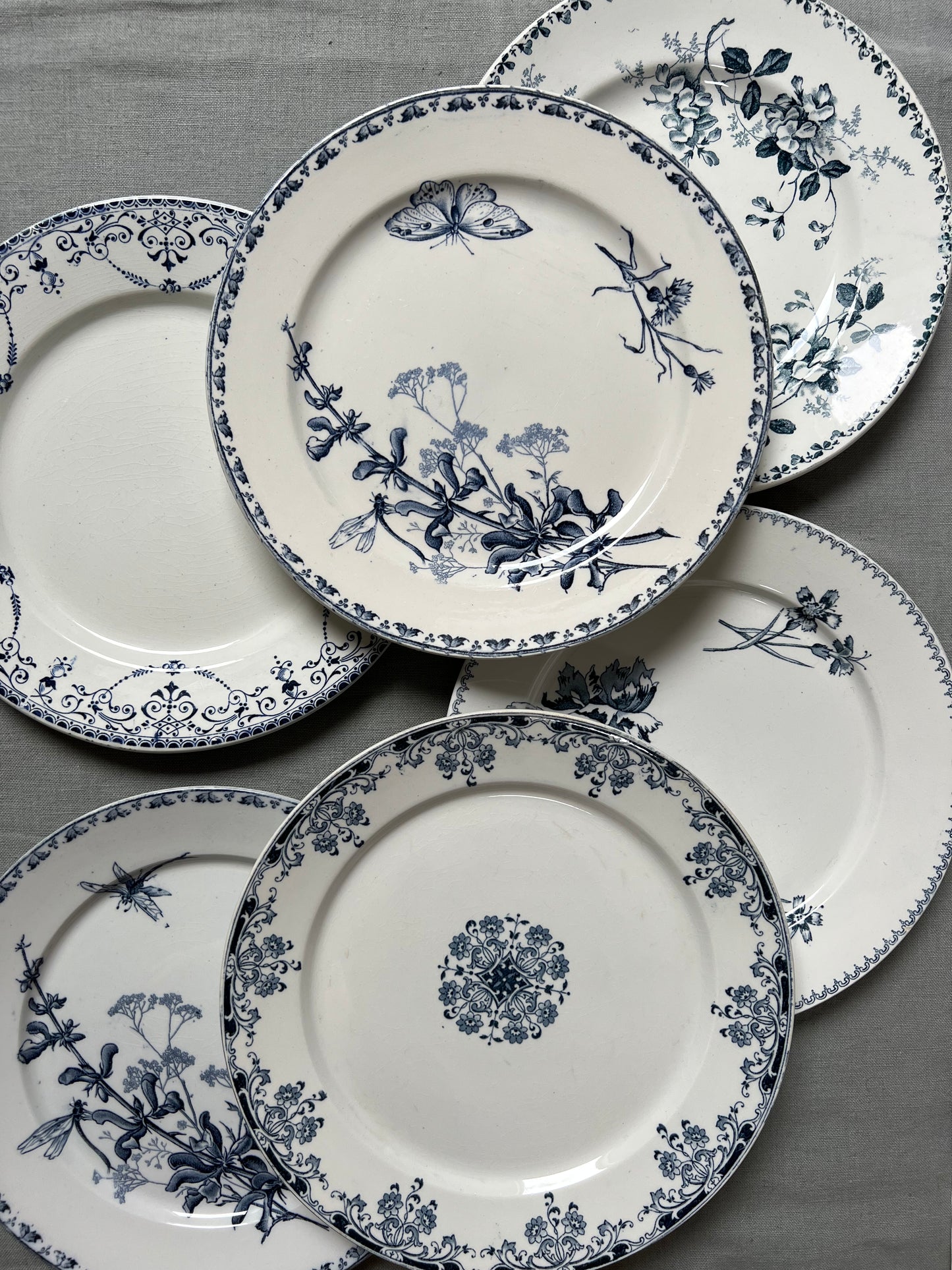 Collection Adeline - Assiettes plates
