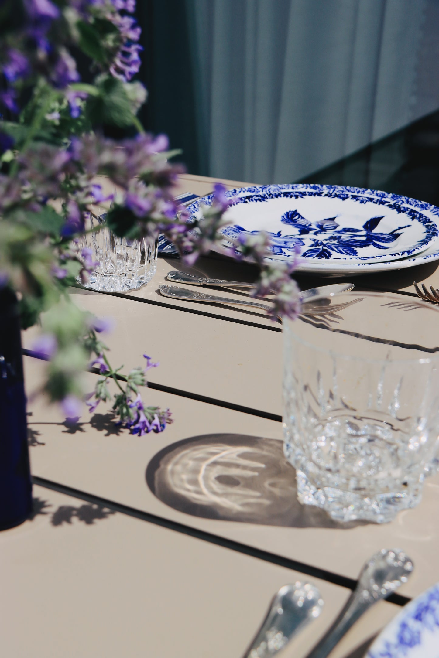 Fleurs bleues